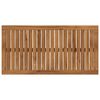 vidaXL Asztallap 88,5 x 45 x 2 cm N&eacute;gysz&ouml;gletes T&ouml;m&ouml;r Ak&aacute;cfa