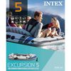 Intex Excursion 68325NP 5 személyes felfújható csónak evezőkkel és pumpával