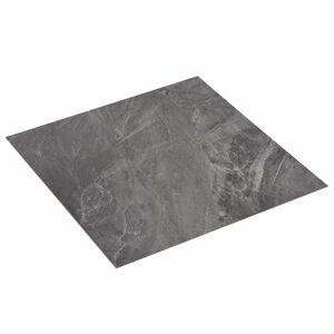 vidaXL Padl&oacute;deszk&aacute;k Fekete &eacute;s Feh&eacute;r 5,11 m&sup2; 55 db PVC