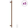 vidaXL 5 db bronz rozsdamentes ac&eacute;l szekr&eacute;nyfoganty&uacute; 320 mm