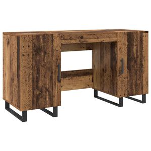 vidaXL Asztal R&eacute;gi fa Szerelt fa 140 x 50 x 75 cm
