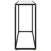 vidaXL fehér edzett üveg tálalóasztal 100 x 35 x 75 cm