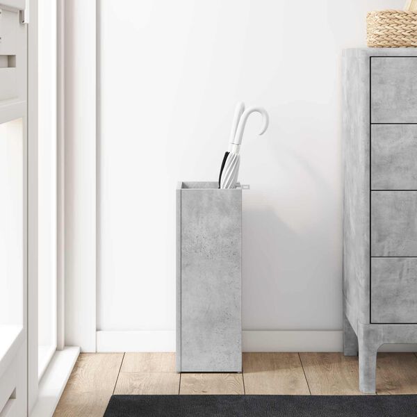 vidaXL Napernyő &Aacute;llv&aacute;ny Beton Sz&uuml;rke 20 x 20 x 55,5 cm Faanyag