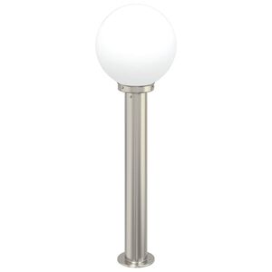 vidaXL 80 cm rozsdamentes ac&eacute;l oszlopl&aacute;mpa IP44