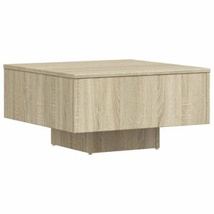 vidaXL sonoma t&ouml;lgy sz&iacute;nű szerelt fa doh&aacute;nyz&oacute;asztal 60 x 60 x 31,5 cm