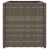 vidaXL 2 db sz&uuml;rke polyrattan kerti &uuml;ltetől&aacute;da 36x30x32 cm