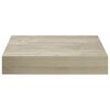vidaXL 2 db t&ouml;lgysz&iacute;nű MDF lebegő fali polc 23 x 23,5 x 3,8 cm