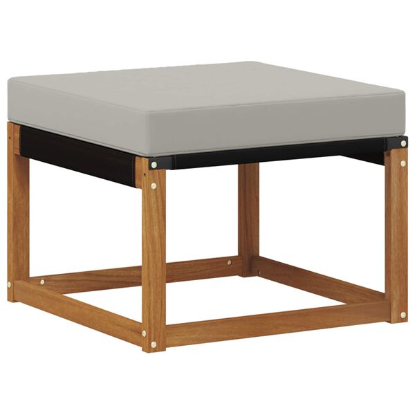 vidaXL K&uuml;lt&eacute;ri l&aacute;btart&oacute; T&ouml;m&ouml;r ak&aacute;cfa &eacute;s Textilene sz&ouml;vet Term&eacute;szetes