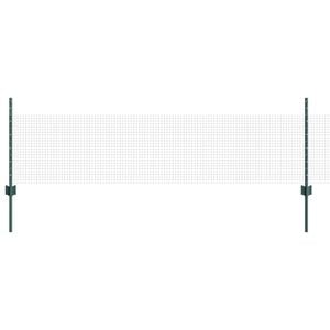 vidaXL Hegesztett dr&oacute;tker&iacute;t&eacute;s oszlopokkal 50 x 0,5 m Z&ouml;ld H&aacute;l&oacute;