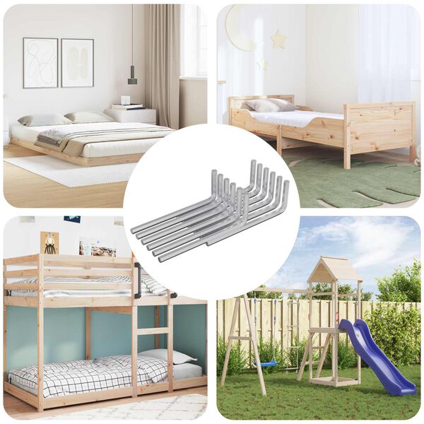 vidaXL Hatos Kulcs 4675 pcs Ez&uuml;st 32 x 86 mm Ac&eacute;l