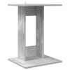 vidaXL Oldal asztal Beton Sz&uuml;rke 45 x 40 x 62,5 cm Szerelt Fa
