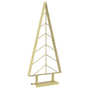 vidaXL F&eacute;m kar&aacute;csonyfa &aacute;llv&aacute;nnyal KUOPIO 90 cm Ac&eacute;l Arany