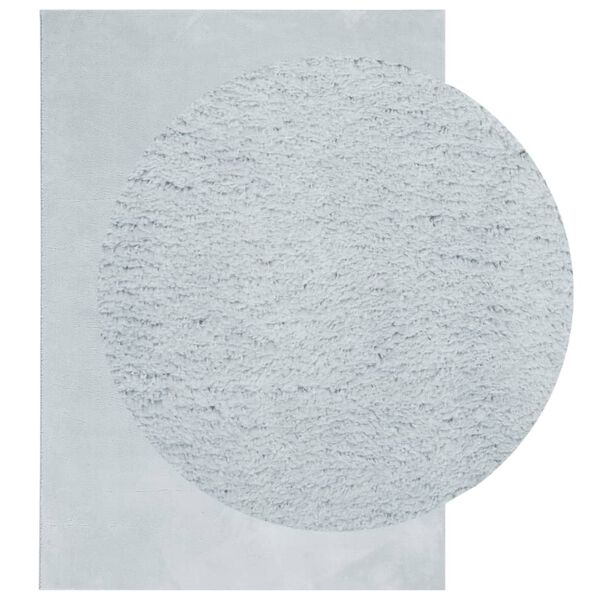 vidaXL HUARTE k&eacute;k r&ouml;vid sz&aacute;l&uacute; puha &eacute;s moshat&oacute; szőnyeg 120 x 170 cm