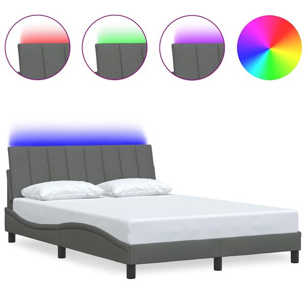 vidaXL s&ouml;t&eacute;tsz&uuml;rke sz&ouml;vet &aacute;gykeret matrac n&eacute;lk&uuml;l Hanko 140 x 190 cm