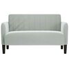 vidaXL vil&aacute;gossz&uuml;rke b&aacute;rsony loveseat kanap&eacute; 109 cm