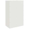 vidaXL feh&eacute;r ac&eacute;l t&aacute;lal&oacute;szekr&eacute;ny 67 x 39 x 107 cm