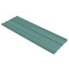 vidaXL Tetőpanel 12 db Z&ouml;ld 129 x 45 cm Horganyzott ac&eacute;l