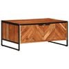 vidaXL t&ouml;m&ouml;r ak&aacute;cfa doh&aacute;nyz&oacute;asztal 90 x 55 x 40 cm