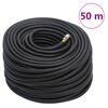 vidaXL fekete gumi &eacute;s PVC hibrid l&eacute;gt&ouml;mlő 0,6" 50 m