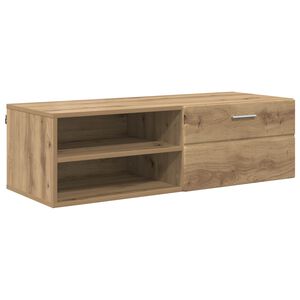 vidaXL F&aacute;b&oacute;l K&eacute;sz&uuml;lt Szekr&eacute;ny Artisan t&ouml;lgy 100,5 x 39 x 30 cm Faanyag