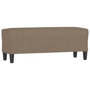 vidaXL t&oacute;psz&iacute;nű sz&ouml;vet pad 100 x 35 x 41 cm