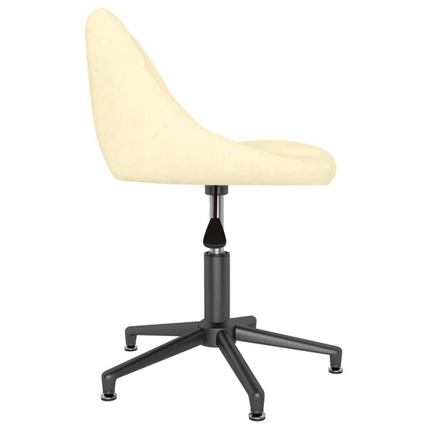 vidaXL kr&eacute;msz&iacute;nű b&aacute;rsony forg&oacute; &eacute;tkezősz&eacute;k