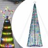 vidaXL sz&iacute;nes LED kar&aacute;csonyfa 1028 LED 403 cm