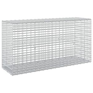 vidaXL Gabion 5 mm Dr&oacute;ttal &eacute;s 5x2,5 cm R&aacute;csos 100x30x50 cm