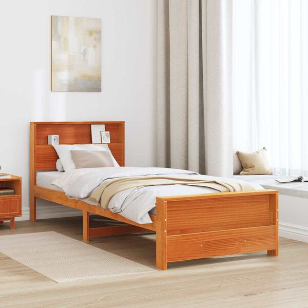 vidaXL &Aacute;gykeret fejt&aacute;ml&aacute;val Faggy&uacute; barna 100 x 200 cm Faanyag