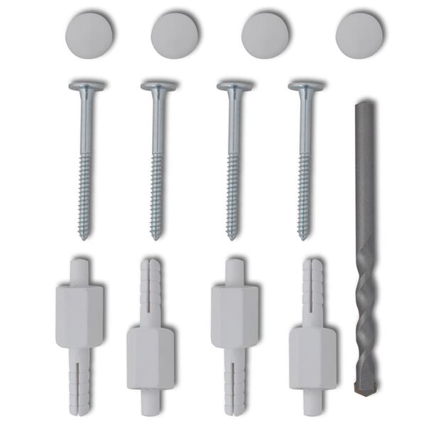 Infra Fűtőpanel Feh&eacute;r 400 W Rendk&iacute;v&uuml;l V&eacute;kony Falra Szerelhető