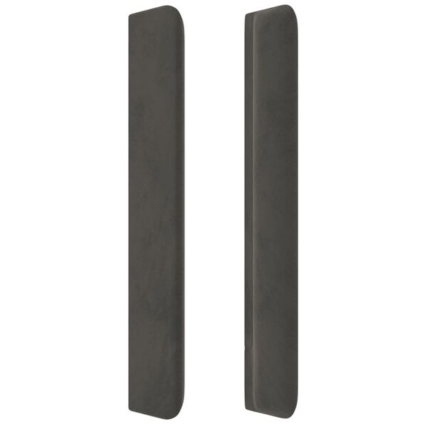 vidaXL s&ouml;t&eacute;tsz&uuml;rke b&aacute;rsony fejt&aacute;mla sz&aacute;rnyakkal 203x16x118/128 cm