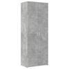 vidaXL betonsz&uuml;rke szerelt fa magasszekr&eacute;ny 70 x 42,5 x 185 cm