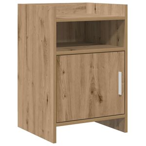 vidaXL &Eacute;jjeliszekr&eacute;nyek K&eacute;zműves T&ouml;lgy 40 x 36 x 60 cm Szerelt Fa