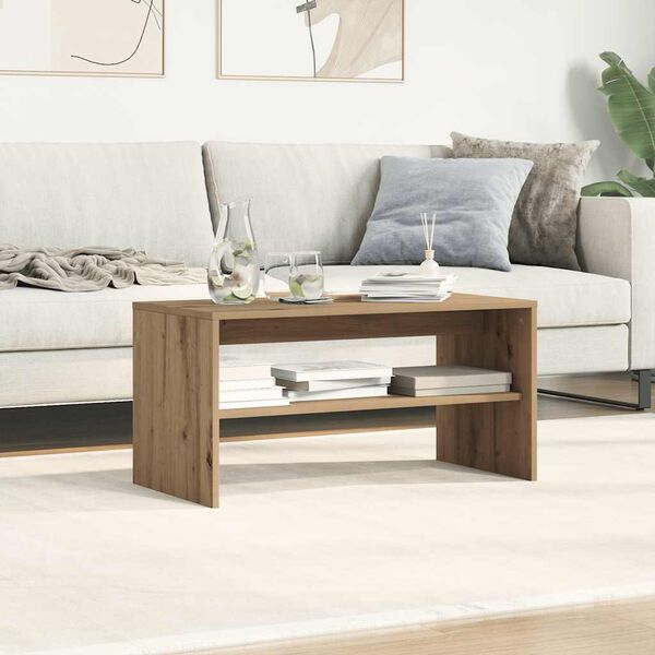 vidaXL TV szekr&eacute;ny k&eacute;zműves t&ouml;lgy 80x40x40 cm műszaki fa