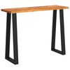 vidaXL t&ouml;m&ouml;r ak&aacute;cfa konzolasztal term&eacute;szetes &eacute;llel 110x35x80 cm