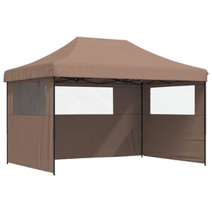 vidaXL Partys&aacute;tor 279 x 410 x 315 cm Barna Oxford Sz&ouml;vet