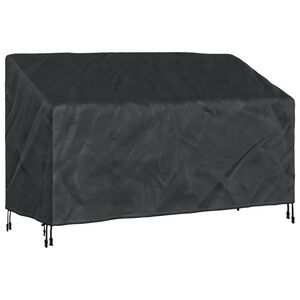 vidaXL Kerti Pad Bor&iacute;t&oacute; Fekete 165 x 70 x 65 / 94 cm 210D Oxford Sz&ouml;vet