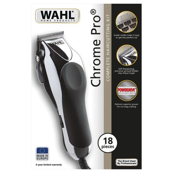 Wahl Chrome Pro 18 darabos hajnyírószett