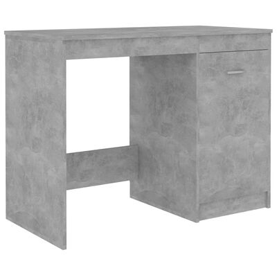 vidaXL betonszürke forgácslap íróasztal 140 x 50 x 76 cm