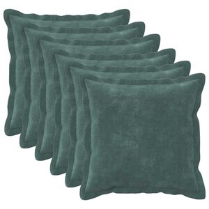 vidaXL P&aacute;rna 6 db HOUTEN Tengerk&eacute;k 30 x 30 cm Mikrosz&aacute;las Pl&uuml;ss
