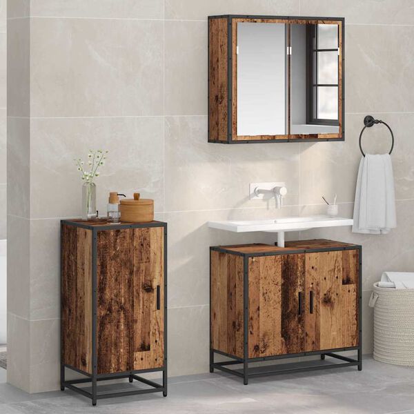 vidaXL Sz&eacute;f &Ouml;reg fa 35,5 x 35 x 76 cm