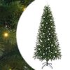 vidaXL Mű kar&aacute;csonyfa Z&ouml;ld 240 cm PE &eacute;s PVC