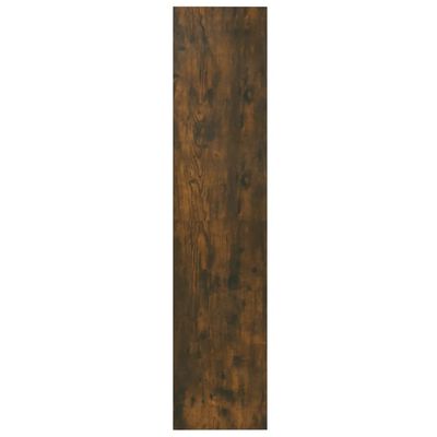 vidaXL füstös tölgyszínű fa könyvszekrény/térelválasztó 60x30x135 cm