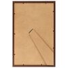 vidaXL 5 db barna MDF asztali f&eacute;nyk&eacute;pkeret 21 x 29,7 cm
