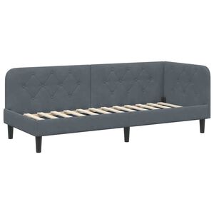 vidaXL Sarok&aacute;gy keret S&ouml;t&eacute;tsz&uuml;rke 80 x 200 cm B&aacute;rsony