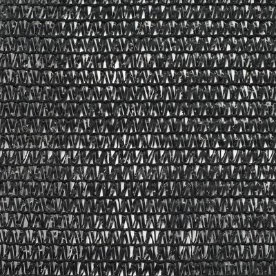 vidaXL fekete HDPE teniszháló 1,2 x 50 m