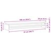 vidaXL betonsz&uuml;rke szerelt fa monitor&aacute;llv&aacute;ny 100 x 24 x 13 cm