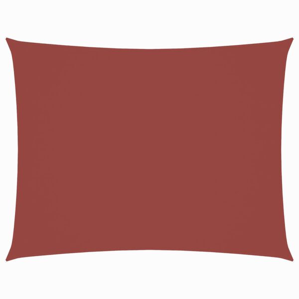 vidaXL négyszögletes, terrakotta oxford szövet napvitorla 2 x 4 m