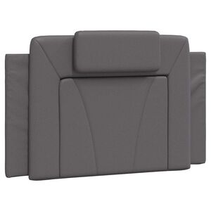 vidaXL sz&uuml;rke műbőr fejt&aacute;mla p&aacute;rna Viana 80 cm