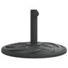 vidaXL kerek napernyőtalp r&uacute;dhoz &Oslash;38 / 48 mm 12 kg